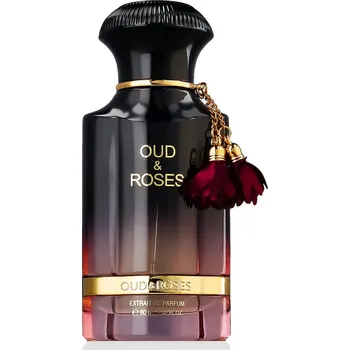Unisex parfém Ahmed Al Maghribi Oud & Roses Extrait de Parfum 60 ml UNISEX varianta Nový obal