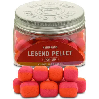 Haldorádó Pelety Legend Pellet Pop-Up 12+16mm 50g Hmotnost: 50g, Průměr: 12+16mm, Příchuť: Čokoládový Pomeranč