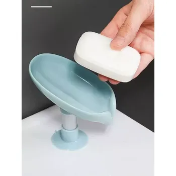 Koupelnový nábytek Držák mýdla - list zelený (DMU2)