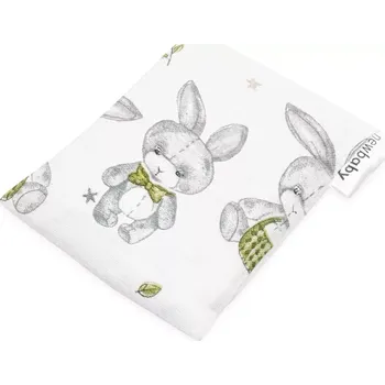 Termofor Mušelínový hřejivý a chladivý polštářek s třešňovými peckami NEW BABY Standard Rabbit