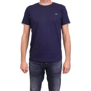 Pánské tričko Pánské tričko Vandenberg VDG00206 v navy barvě velikost 3XL