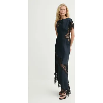 Dámské šaty Šaty A.L.C. Alessia tmavomodrá barva, maxi, 6DRES02453 59X, vel. 34