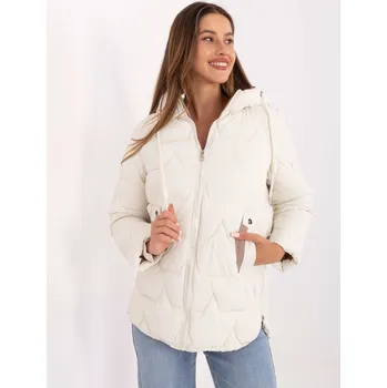 Ozdobně prošívaná bunda Snow Moda smetanová EU velikost: XL