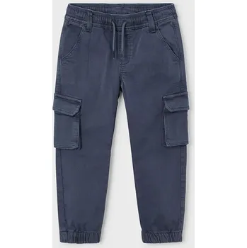 Chlapecké kalhoty Dětské kalhoty Mayoral cargo soft 4567.5F.Mini.9BYA modrá 95X, vel. 92