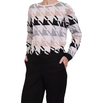 Dámský svetr Dámský vzorovaný svetr M.X.O. 14302 vzor velikost M