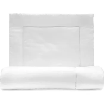 Příslušenství pro dětskou postel a kolébku Dětský set přikrývky a polštáře z mikrovlákna NEW BABY 90 × 120 cm, bílá