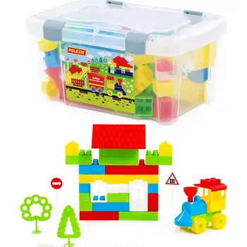 ostatní stavebnice Stavebnice v kufříku 71 dílků