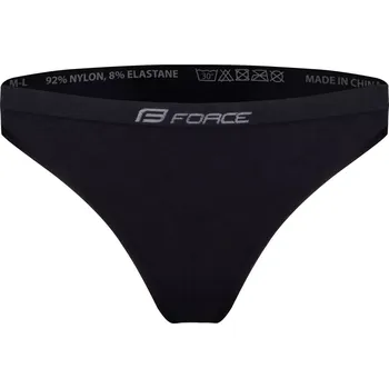 Dámské spodní prádlo Force Brazilky černé 3 ks XL-XXL