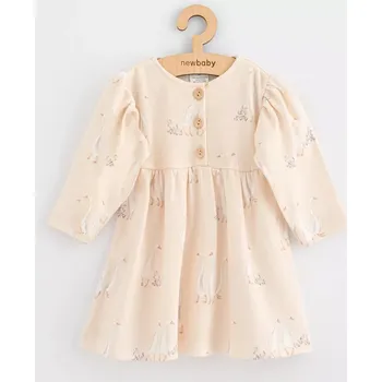 Dívčí šaty Dětské bavlněné šaty New Baby Husičky