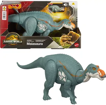 Figurka Figurka dinosaura Maiasaura JURASSIC WORLD Rebirth Wild Roar se zvukem 31,5 cm