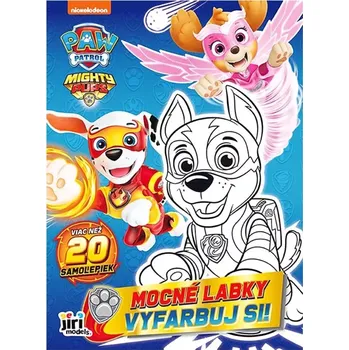 omalovánky Vyfarbuj si! Labková patrola Silné labky