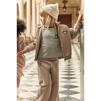 Dětská tepláková souprava Mayoral béžová barva, 4897 4897.6N.Mini.9BYA 12X, vel. 116