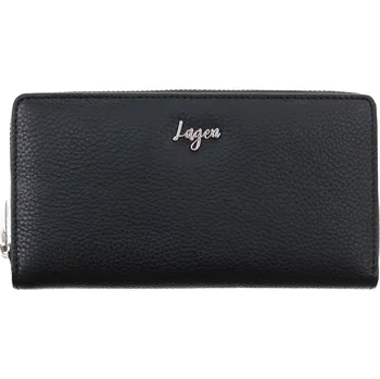 Peněženka Dámská kožená peněženka/penál Lagen VIDA černá