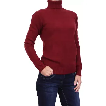 Dámské tričko Dámský nadčasový rolák Marinello 16242 bordeaux velikost S