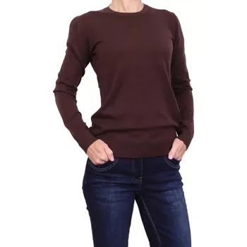 Dámský svetr Dámský slabý svetřík Marinello 16230 čokoládová velikost S