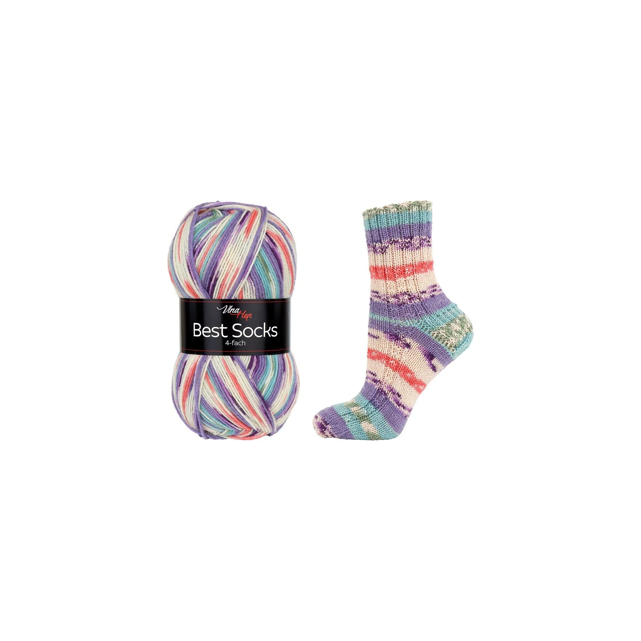 Fotografie 1 - Příze Vlna-Hep Best Socks 4-fach 7080