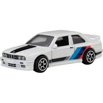 Hračka Hot Wheels BMW M3 1992 – sběratelské autíčko v bílé barvě