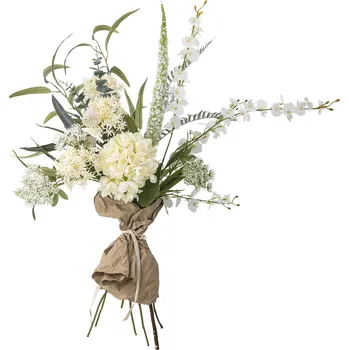 umělá květina Bloomingville Bílý kytice, umělé květiny, 30x103 cm, Symphonie