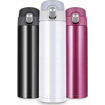 LAHEV NA PITÍ CESTOVNÍ LÁHEV NA TEPLÉ I STUDENÉ NÁPOJE 500 ML BÍLÁ