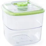 Vakuová dóza G21 2 l 17x16x17 cm průhledná zelená