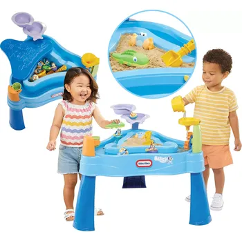 Hračka na písek Stůl na vodu a písek LITTLE TIKES BLUEY s figurkami a příslušenstvím