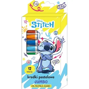 Kresba Barevné voskovky Lilo a Stitch, 12 ks