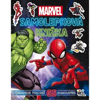 omalovánky Samolepková knížka MARVEL