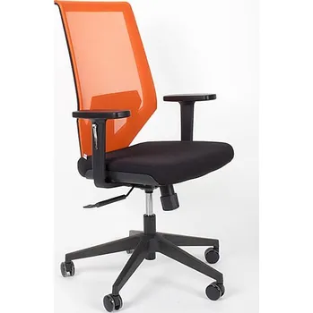 BRADOP Kancelářská židle ZK09 IRIS - oranžová VARIANTA PROVEDENÍ: ORANŽOVÁ