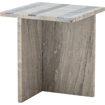 Konferenční stolek Bloomingville Hnědý odkládací stolek, mramor, 35,5x40x35,5 cm, Clea