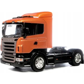 autíčko WELLY SCANIA R470 ORANŽOVÁ 1:32 NÁKLADNÍ AUTO TIR TAHACÍ VOZIDLO NOVÝ MODEL 32625