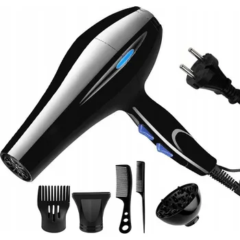 Fén FÉN na vlasy s ionizací, VÝKONNÝ Tryska Studený Vzduch, TURBO režim