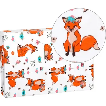 Prostěradlo Bellatex Prostěradlo jersey s elastanem 70x140 cm lištičky