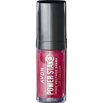 Přípravek na rty Avon Power Stay Lesklá tekutá rtěnka - Cherry Charge