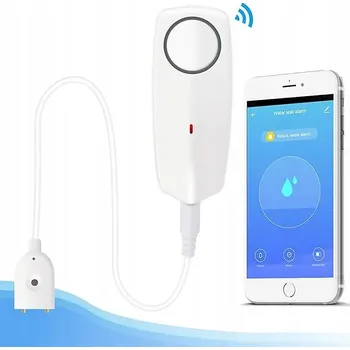 IP kamera SMART WIFI SENZOR ZAPLAVENÍ VODOU S ALARMEM 80DB