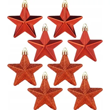 Vánoční dekorace Vánoční koule ozdob 6,5 cm 8 ks