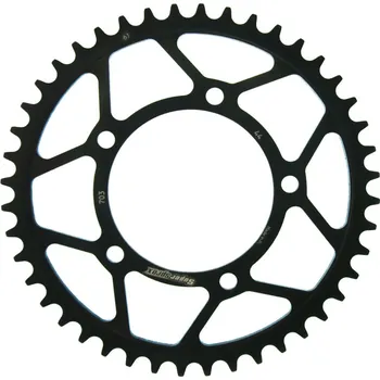 Řetězová sada pro motocykl Řetězová rozeta SUPERSPROX RFE-703:44-BLK černý 44 zubů, 520