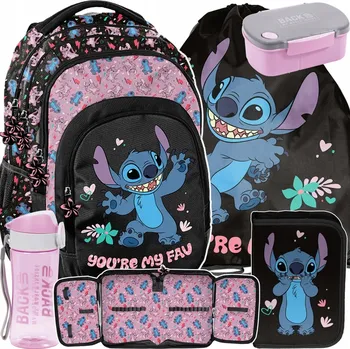 Školní batoh Vícekomorový Školní batoh Lilo a Stitch Paso