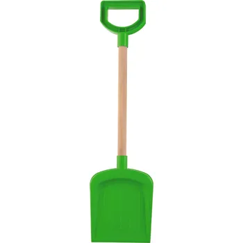 Lopata Androni Lopata s dřevěnou násadou a rukojetí - délka 53 cm, zelená