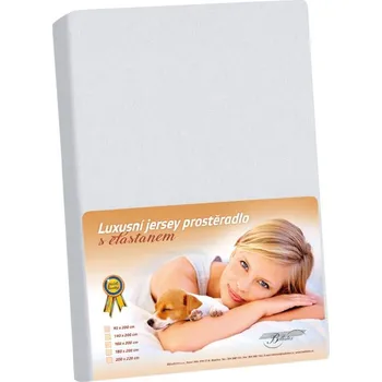 Prostěradlo Bellatex Prostěradlo jersey s elastanem 140x200 cm sv. šedé