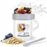 Nádoba Kelímek na Jogurt, Müsli, Ovesné Vločky Multifunkční 560 ml