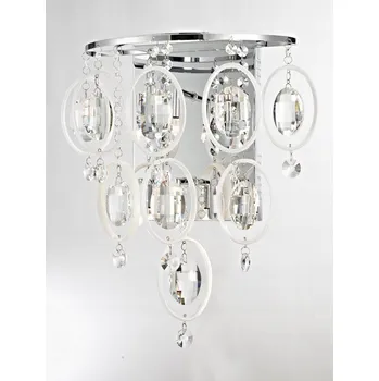 Nástěnné svítidlo Nástěnné svítidlo Italux stříbrné G4 20 W