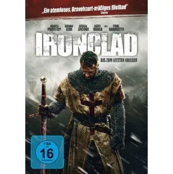 DVD film Ironclad, 1 DVD: USA/Großbritannien – Jonathan English,Kate Mara,Jason Flemyng,Paul Giamatti,James Purefoy,Brian Cox,Charles Dance,Derek Jacobi,Mackenzie Crook (DE)