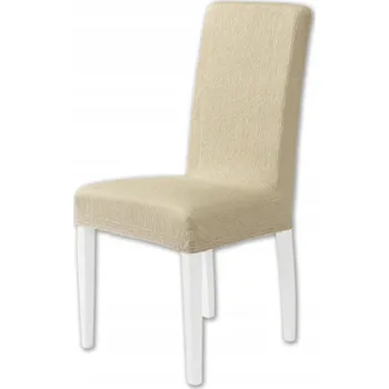 Potah na židli Béžový potah na židli