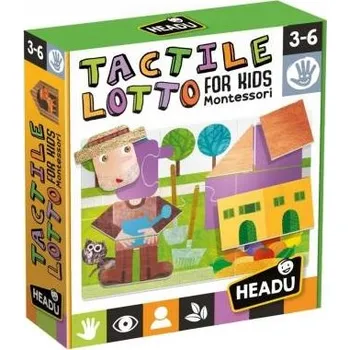 Puzzle Russell 6dílné Montessori Puzzle Senzorické tvary HEAD