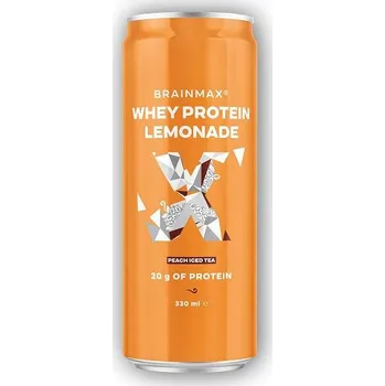 BrainMax Whey Protein Lemonade 330ml Ledový čaj broskev