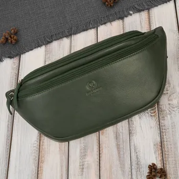 Ledvinka Paolo Peruzzi Dámská multifunkční ledvinka velká zelená