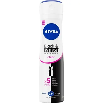 Nivea Black & white antiperspirant 72h ochrana 150ml