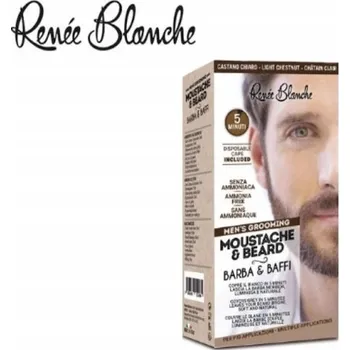 Péče o vousy RB MOUSTACHE&BEARD barva na vousy světle hnědá