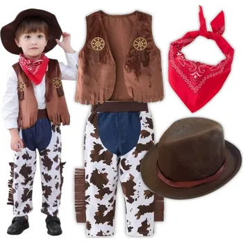 Karnevalový kostým Kostým Kovboj Hopki, velikost 98-104