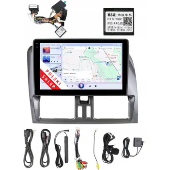 Autorádio 2DIN AUTORÁDIO S NAVIGACÍ ANDROID pro VOLVO XC60, 1/4/64GB, DSP, CARPLAY, LTE